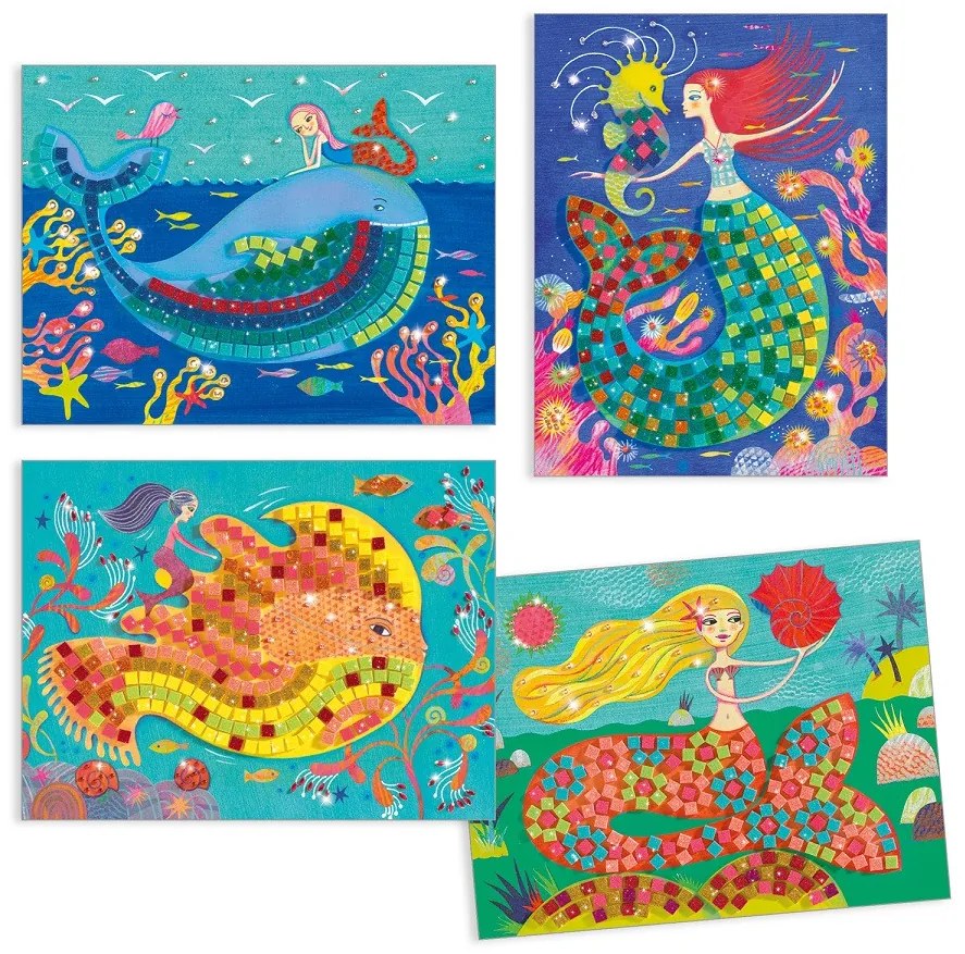 Mosaico - canto della sirena