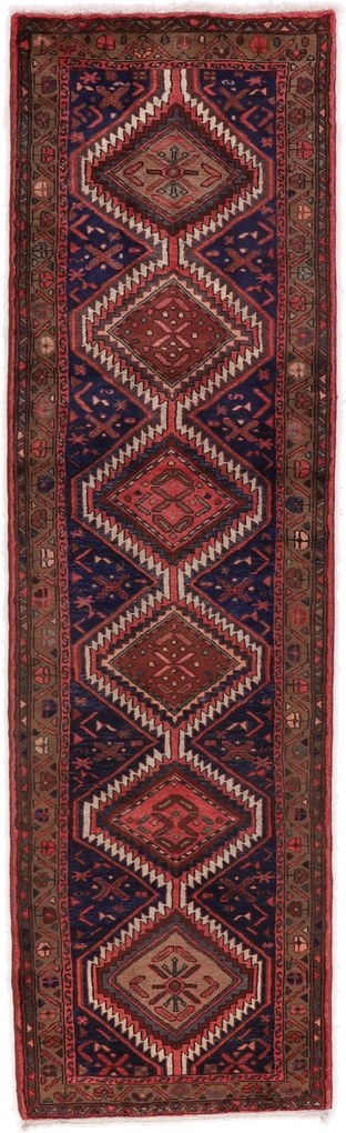 Hamedan Tappeto 280x80 (Iran) Annodato A Mano