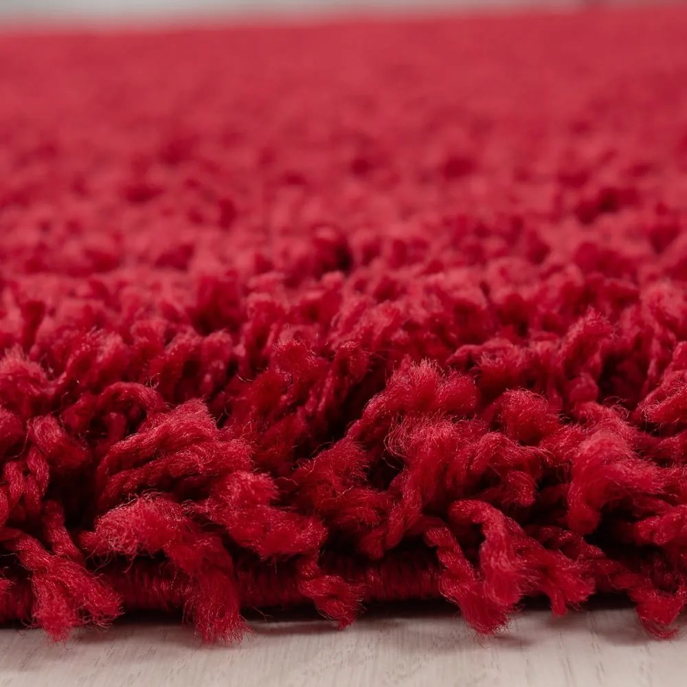 Tappeto rotondo rosso ø 120 cm Life - Ayyildiz Carpets