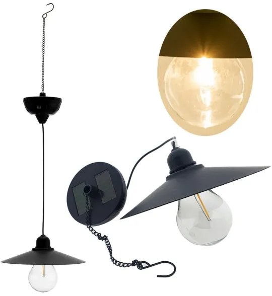 Lampadario solare LED su filo DINA 1,2V 200 mAh IP44