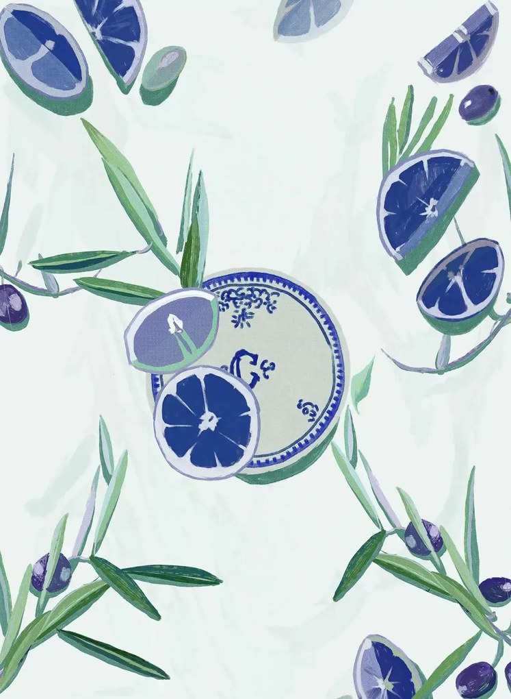 Coordonne Carta da parati Bodegon - Blue
