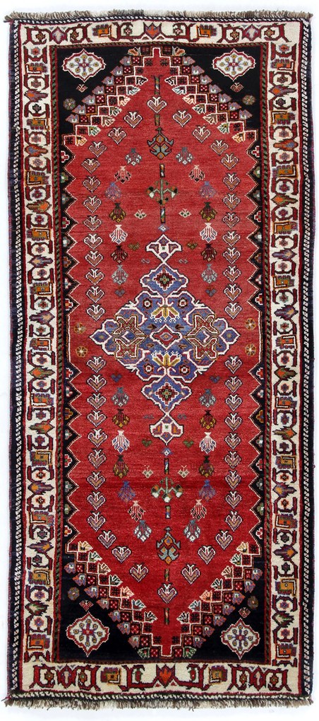 Gashghai Tappeto persiano 200x90 (Iran) Annodato A Mano