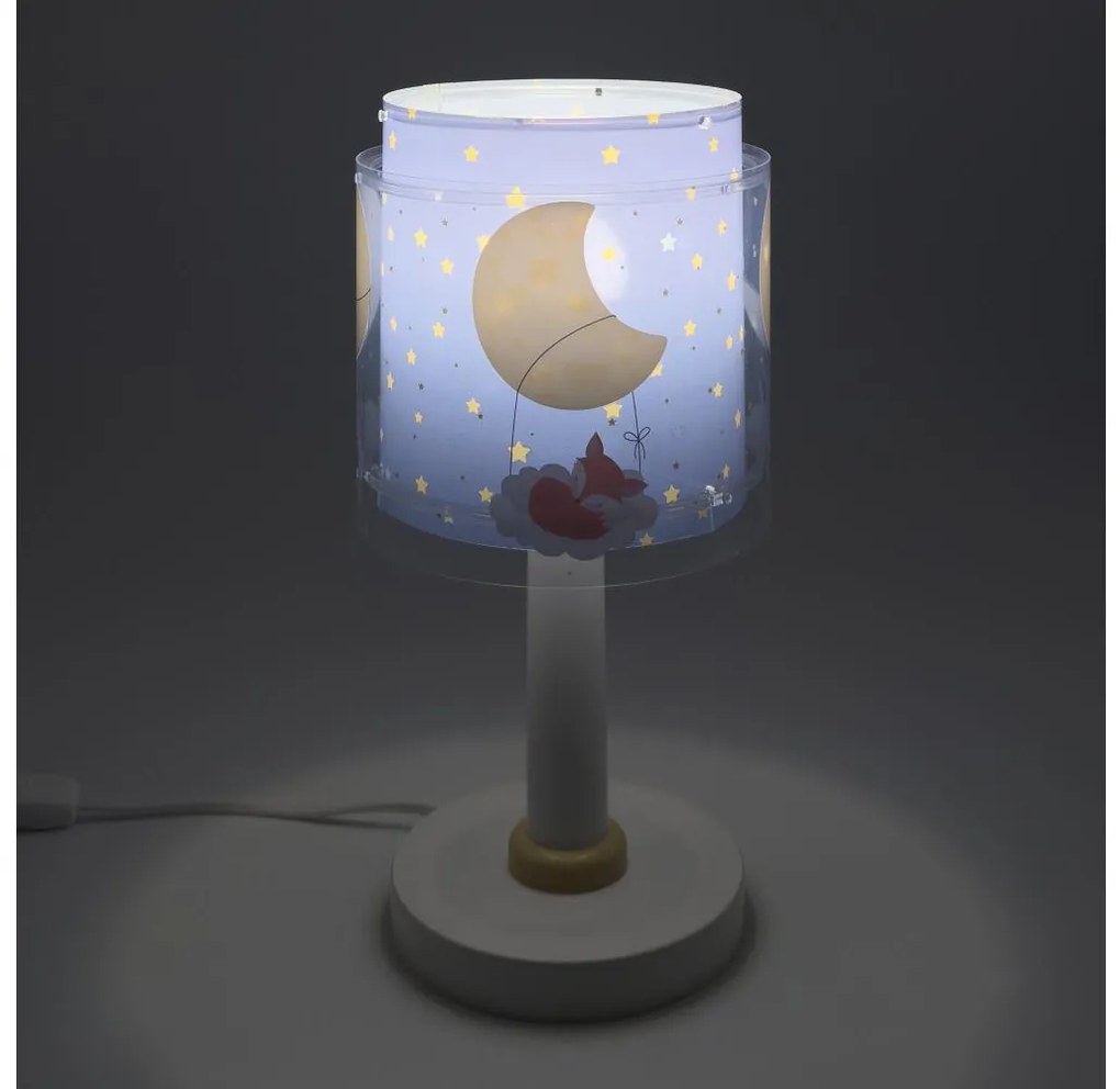 Dalber 76631 - Lampada LED per bambini MOON DREAMS 1xG4/4W/230V, blu