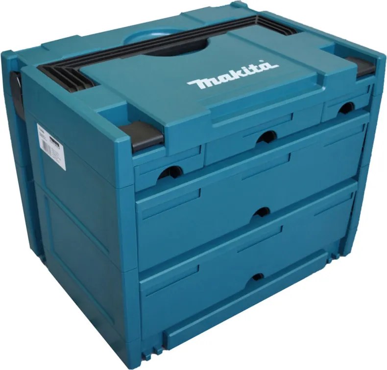 Makita - Valigia di sistema makstor modello 4,5 P-84349, 5 cassetti, makpac