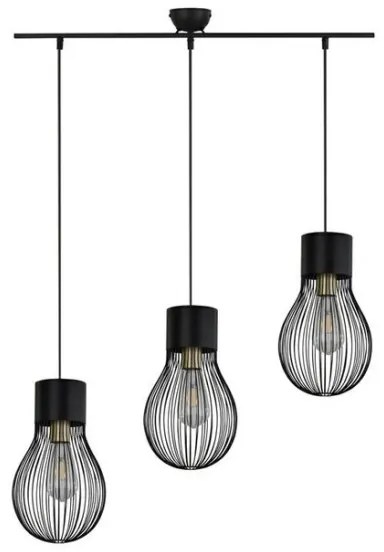 Reality - Lampadario a sospensione con filo DAVE 3xE27/40W/230V