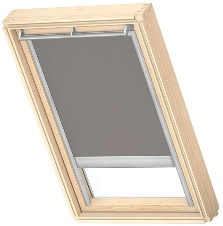 Tenda per finestra da tetto oscurante, elettrica VELUX DML SK08 0705S L 140 x H 114 cm grigio / argento