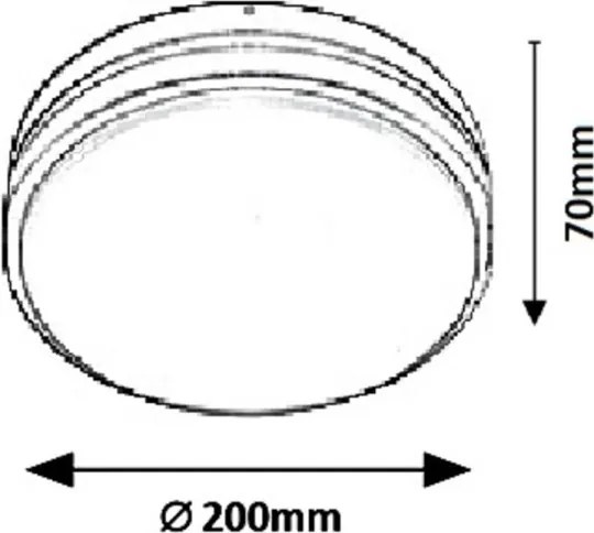 Rabalux 8847 - Applique a LED da esterno HAMBURG LED/10W/230V IP44