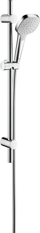 Doccetta con flessibile doccia e barra di scorrimento HANSGROHE My Select E Multi in abs cromo anticalcare 3 getti