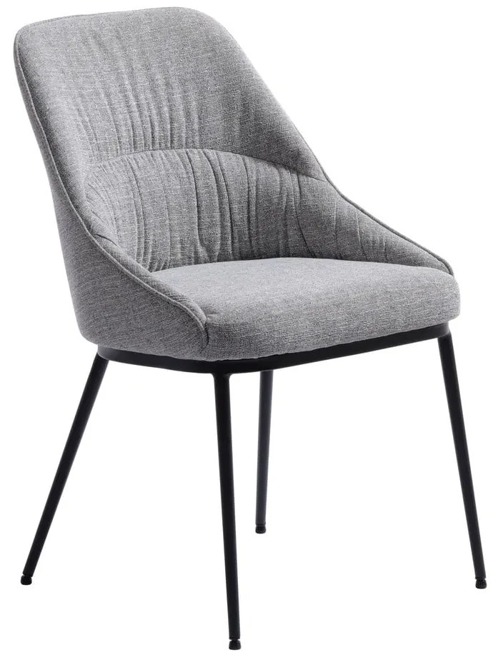 Sedie da pranzo grigie in set di 2 Meridian - Unique Furniture