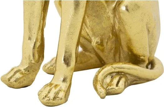 Cane Con Corona Oro Cm 20X12,5X33