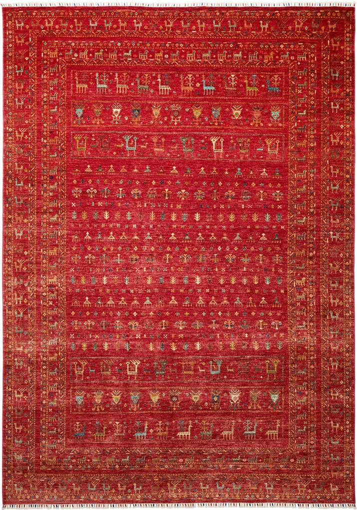 Samarkand Tappeto 340x240 (Pakistan) Annodato A Mano
