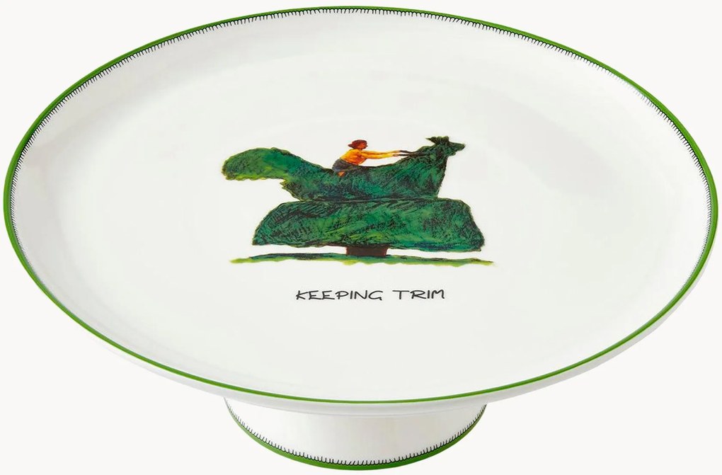 Alzatina in Fine Bone China Doodles