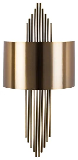 Applique 1xE27/40W/230V oro/rame