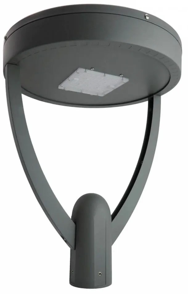 Lampione Stradale 65W, Dual Gray,1-10V, Programmabile,driver Philips Colore  Bianco Caldo 2.700K