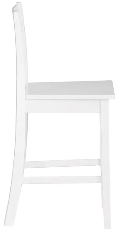 Sgabello da bar in legno di pino bianco (altezza seduta 60 cm) Torpedo - Støraa