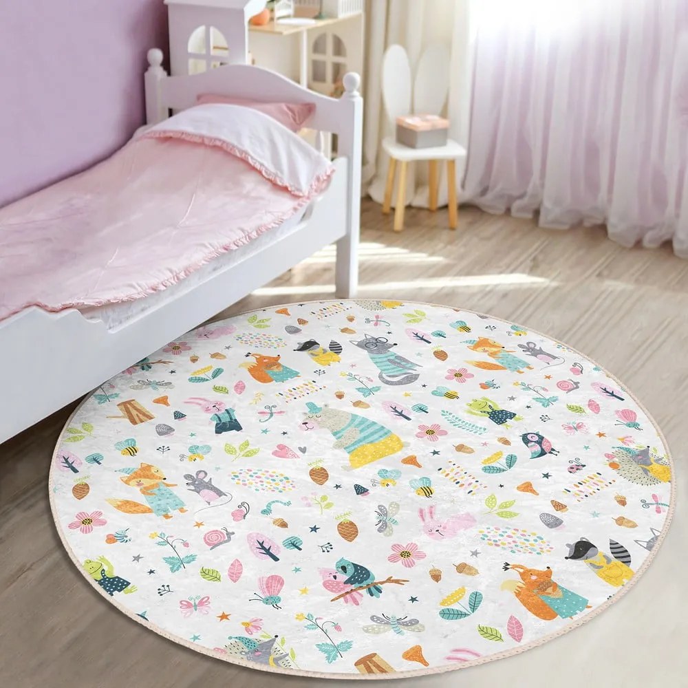 Tappeto per bambini ø 120 cm Comfort - Mila Home