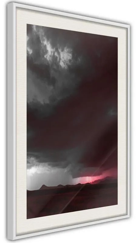 Poster  Dark Sky  Cornice Quadri Cornice nera con pass-partout, Larghezza x Altezza Home decor 20x30