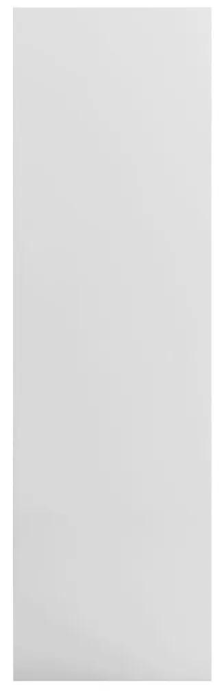 Libreria bianca lucida 97,5x29,5x100 cm in truciolato