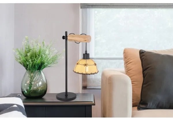 Globo 15442T - Lampada da tavolo REX 1xE27/60W/230V