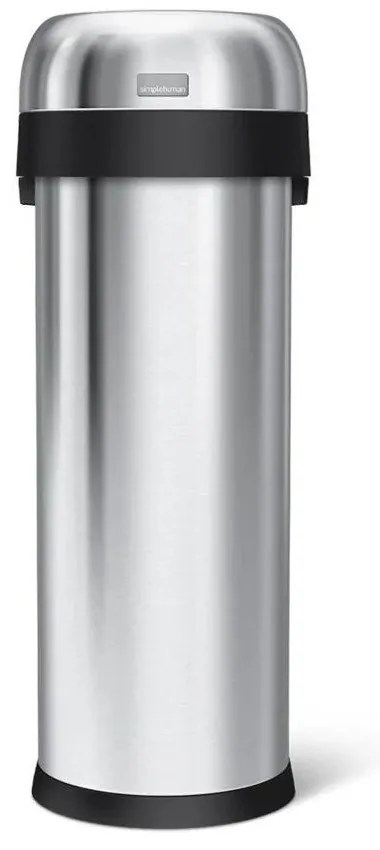 Bidone per rifiuti in acciaio inox 50 l - simplehuman