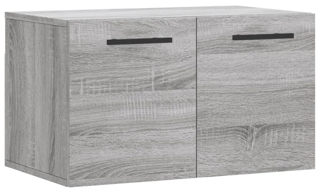 Mobile a parete grigio sonoma 60x36,5x35cm in legno multistrato