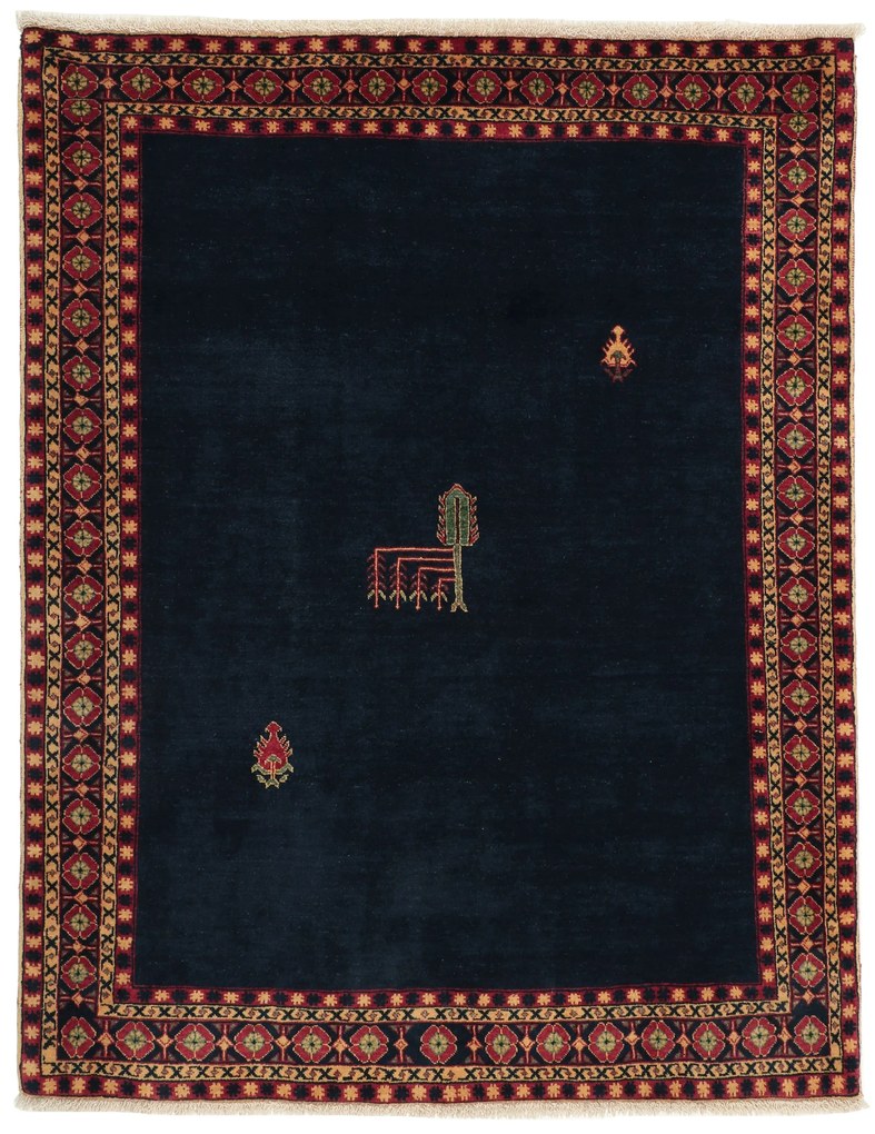 Rizbaft Tappeto 160x120 (Iran) Annodato A Mano