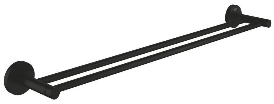 GROHE 412032430 - Porta asciugamani a due bracci START 654 mm nero