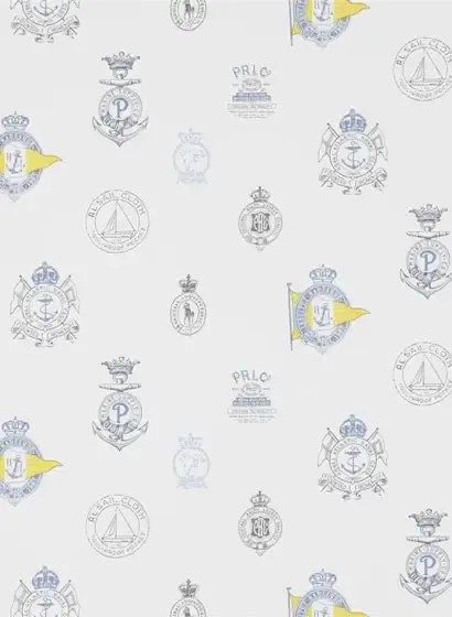 Ralph Lauren Carta da parati Rowthorne Crest - Top Brass