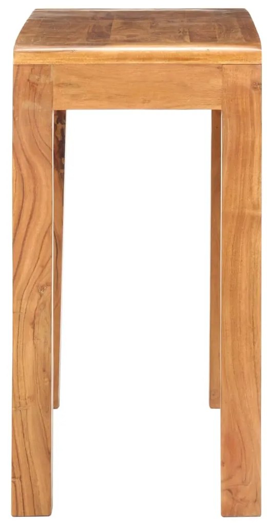 Tavolo consolle 110x40x76 cm massello acacia finitura ambra