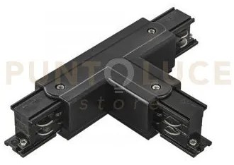 Connessione a destra per binario sei fili rail dali nero led-rail-t...
