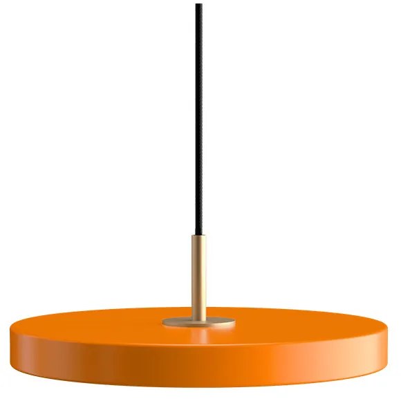 UMAGE - Asteria Plus Lampada a Sospensione Mini Nuance Arancione/Ottone UMAGE