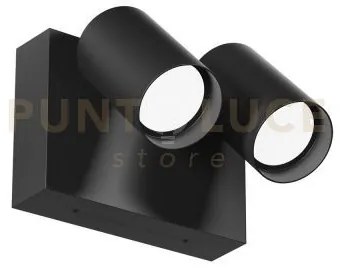 Ges2074- applique faretto orientabile 2 luci a led 3000-4000-6500k ...