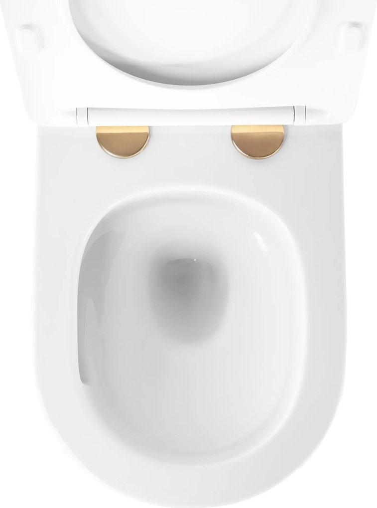Vaso WC sospeso Rea Carlo Mini Tornado NFQ GOLD EDGE