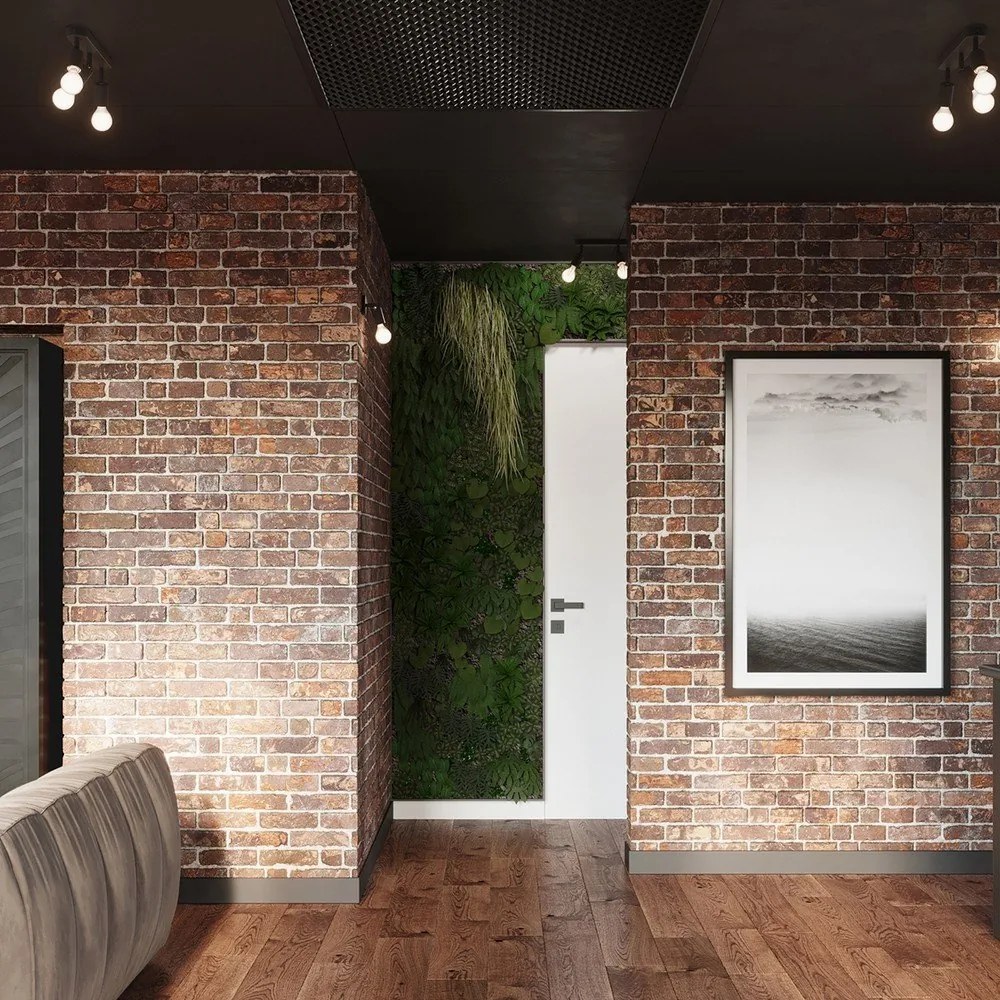 Plafoniera nera in metallo ø 6 cm Brando – Sollux