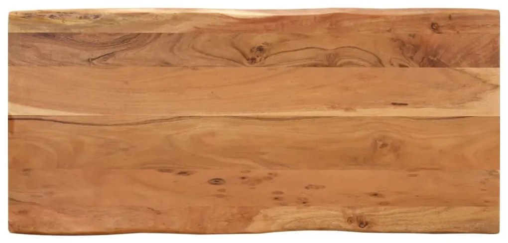 Tavolo da pranzo 110x50x76 cm legno massello di acacia