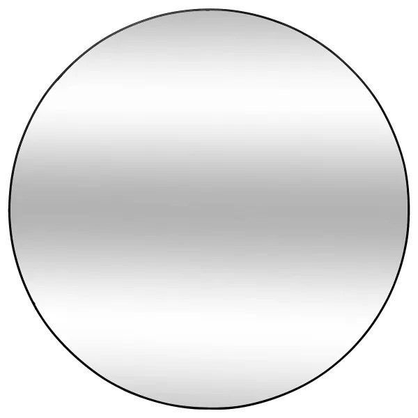 Atmosphera - Specchio da parete ALICE diametro 110 cm nero