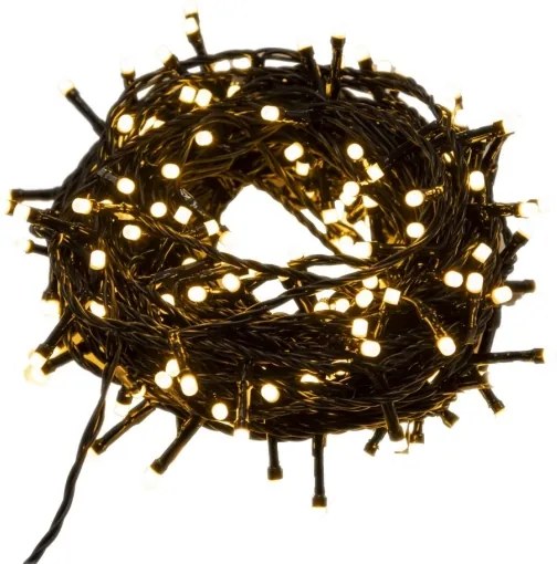 Immax NEO 07756L - Catena luminosa da esterno LED RGBW, 400 LED/10 funzioni, 43 m, IP44, Wi-Fi Tuya