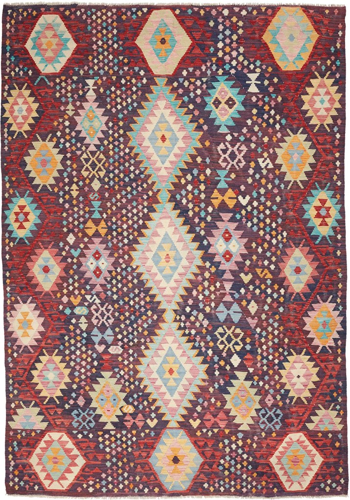 Kilim Tappeto 290x210 (Pakistan) Tessuto A Mano