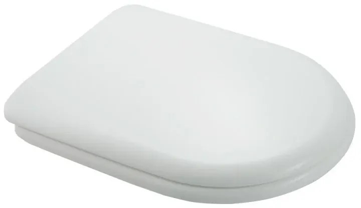 Sedile compatibile serie Neve Catalano in termoindurente bianco