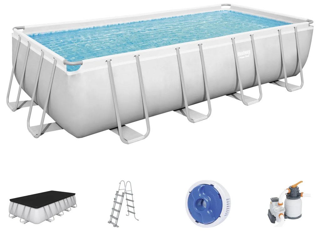 Piscina rettangolare Bestway 549x274x122 cm con filtro a sabbia