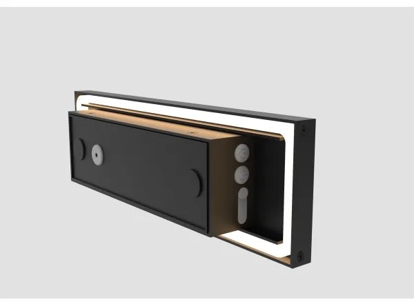 Brilagi - Applique solare LED da parete SUN LED/2,5W/230V 30 cm 2000 mAh IP44