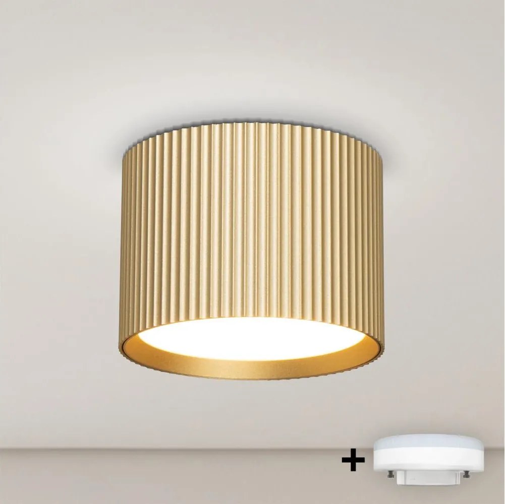 Brilagi - LED Faretto STRIPY 1xGX53/15W/230V dorato