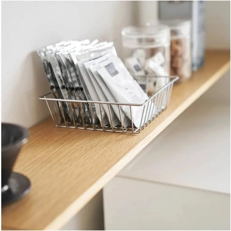 Ripiano aggiuntivo bianco/di colore naturale in legno 28,5x8,5 cm Tower – YAMAZAKI