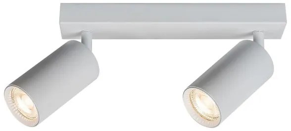 Rabalux 2082 - Faretto da binario SOLO 2xGU10/25W/230V bianco