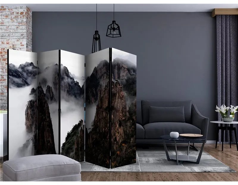 Paravento  Sea of clouds in Huangshan Mountain, China II [Room Dividers]  Colore ---, Dimensioni e Misure 225x172