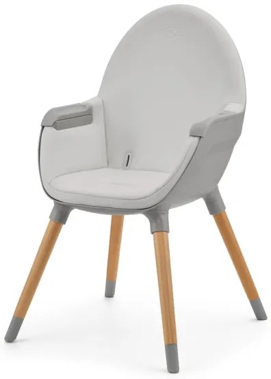 KINDERKRAFT - Seggiolone 2in1 FINI2 faggio/grigio