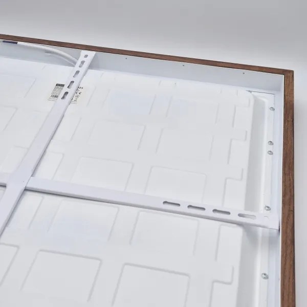 Brilagi - Lampada da bagno LED WOODY FRAME LED/40W/230V 60x60 IP44 rovere ciliegio