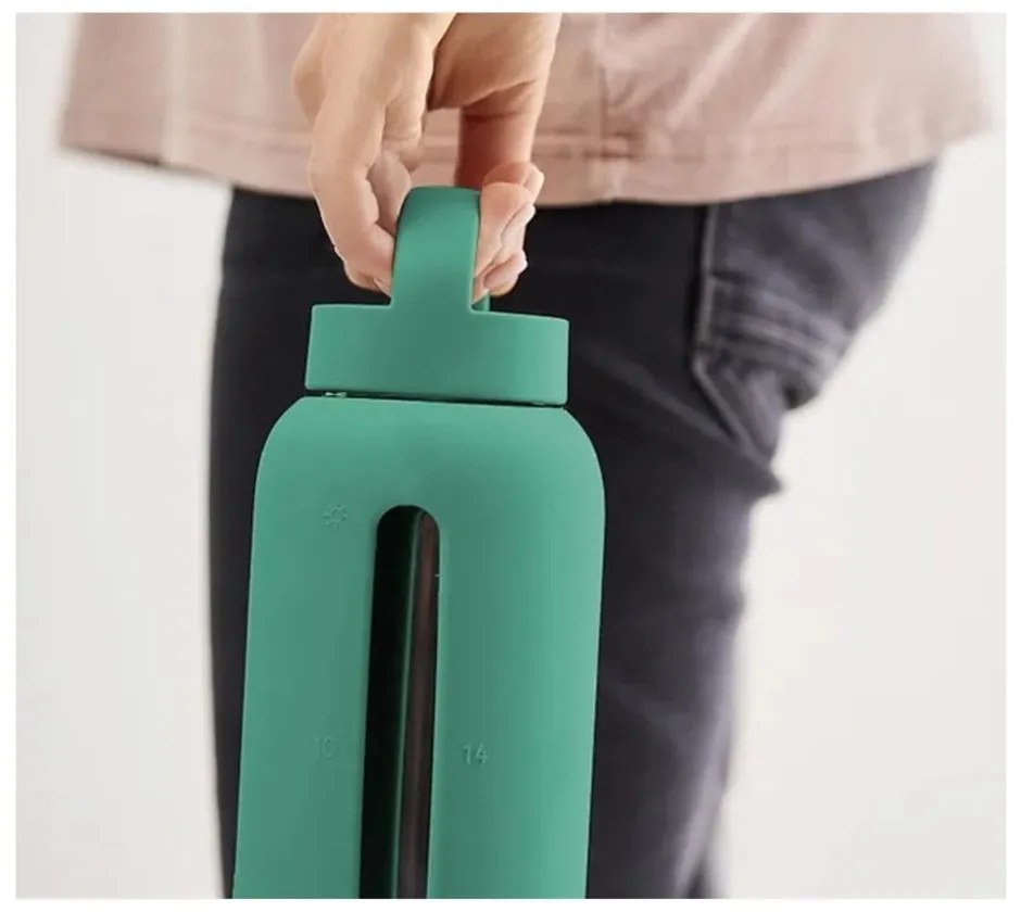 Bottiglia bottiglia da viaggio verde 720 ml Frosted Green – Muuki