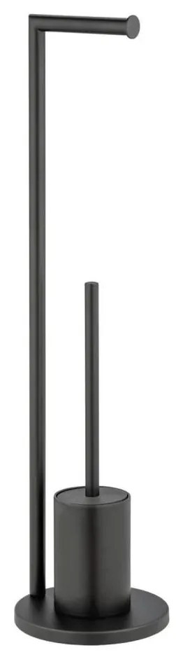 WENKO 25675100 - Set WC FERLA 18x69,5 cm nero