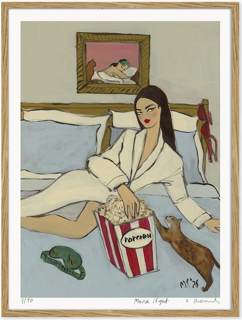 Stampa digitale incorniciata Movie Night